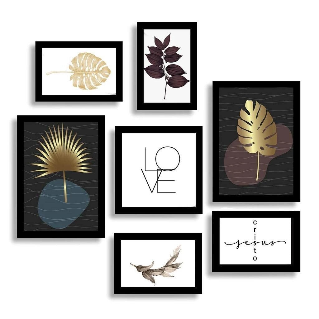 Kit Quadros Decorativos - Home Cozy