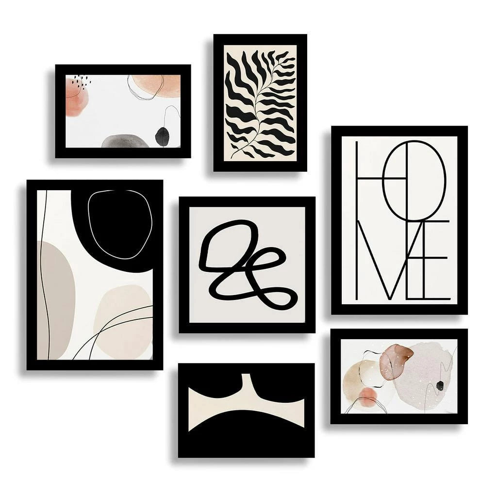 Kit Quadros Decorativos - Home Cozy