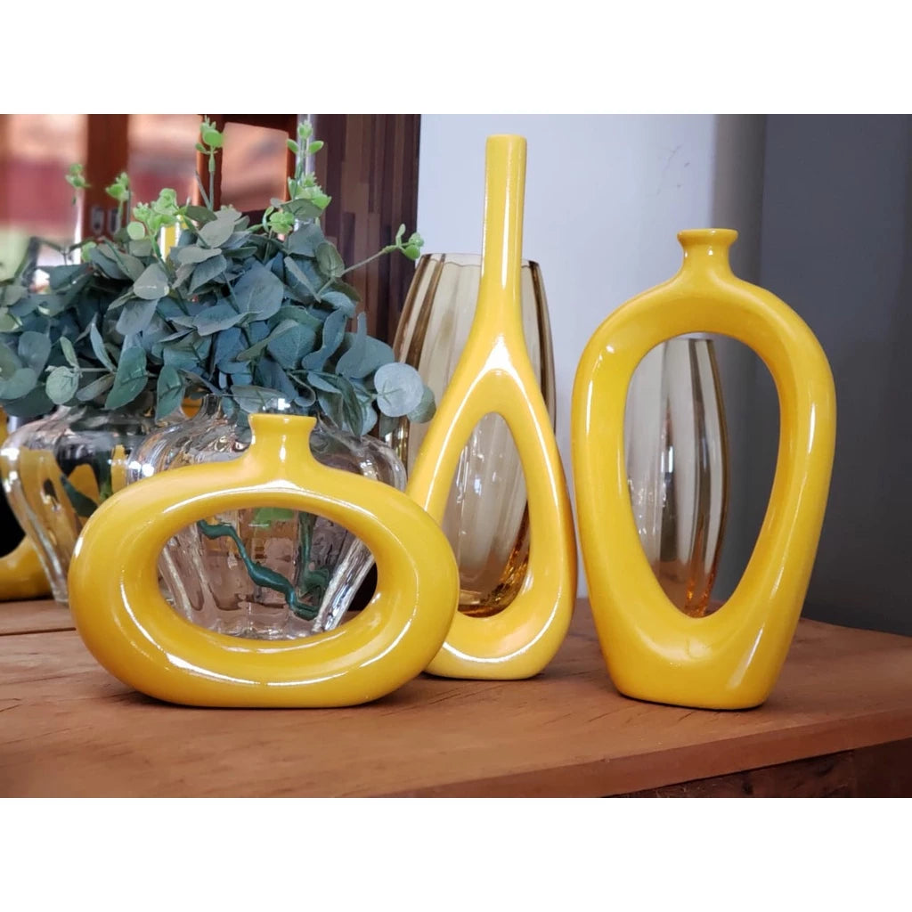 Conjunto Vasos decorativos - Home Cozy