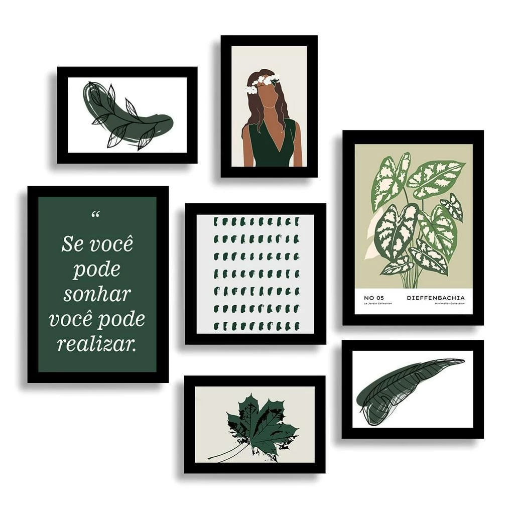 Kit Quadros Decorativos - Home Cozy