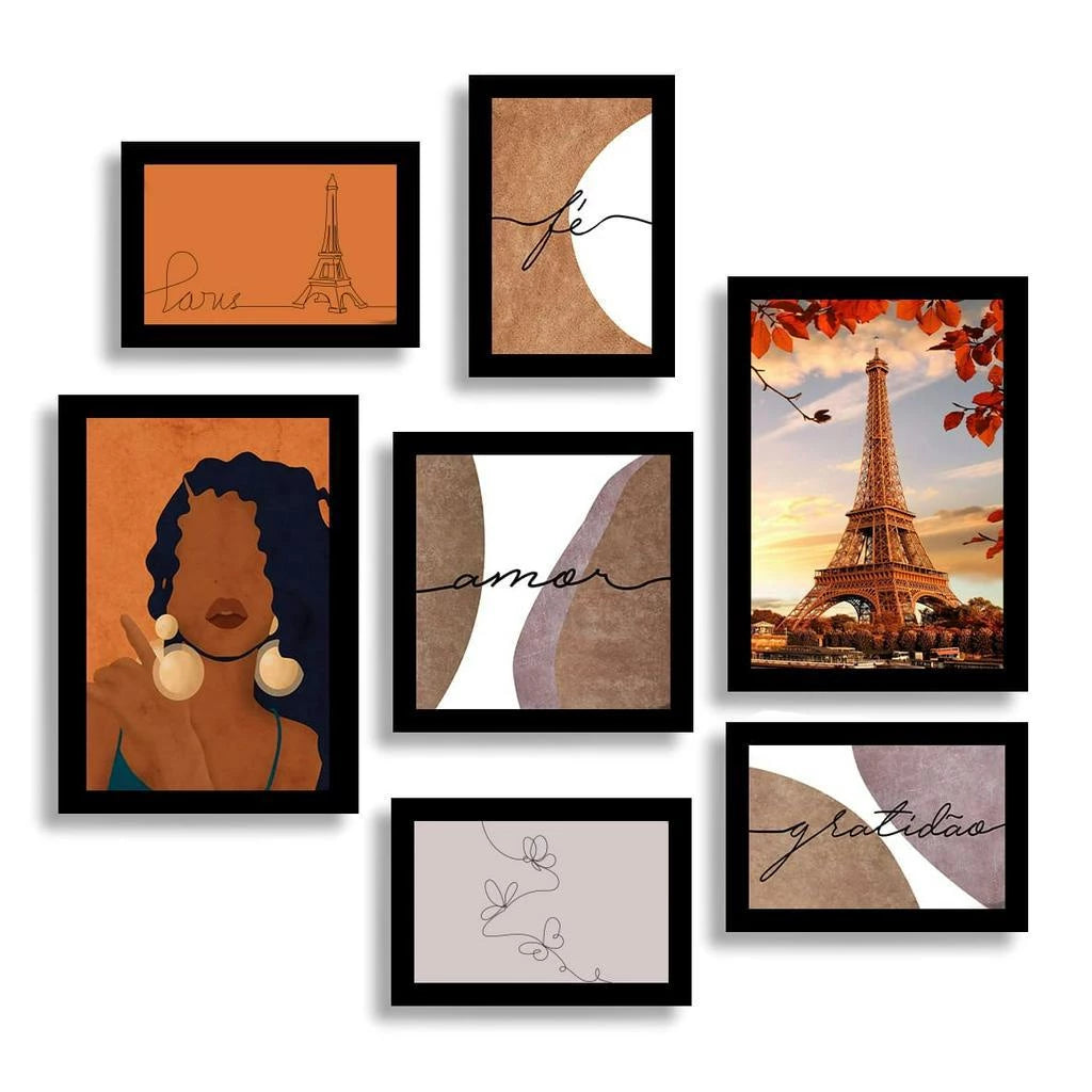 Kit Quadros Decorativos - Home Cozy