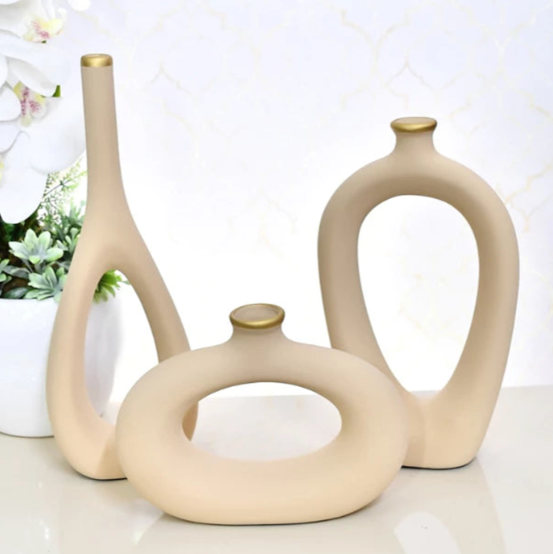 Conjunto Vasos decorativos - Home Cozy