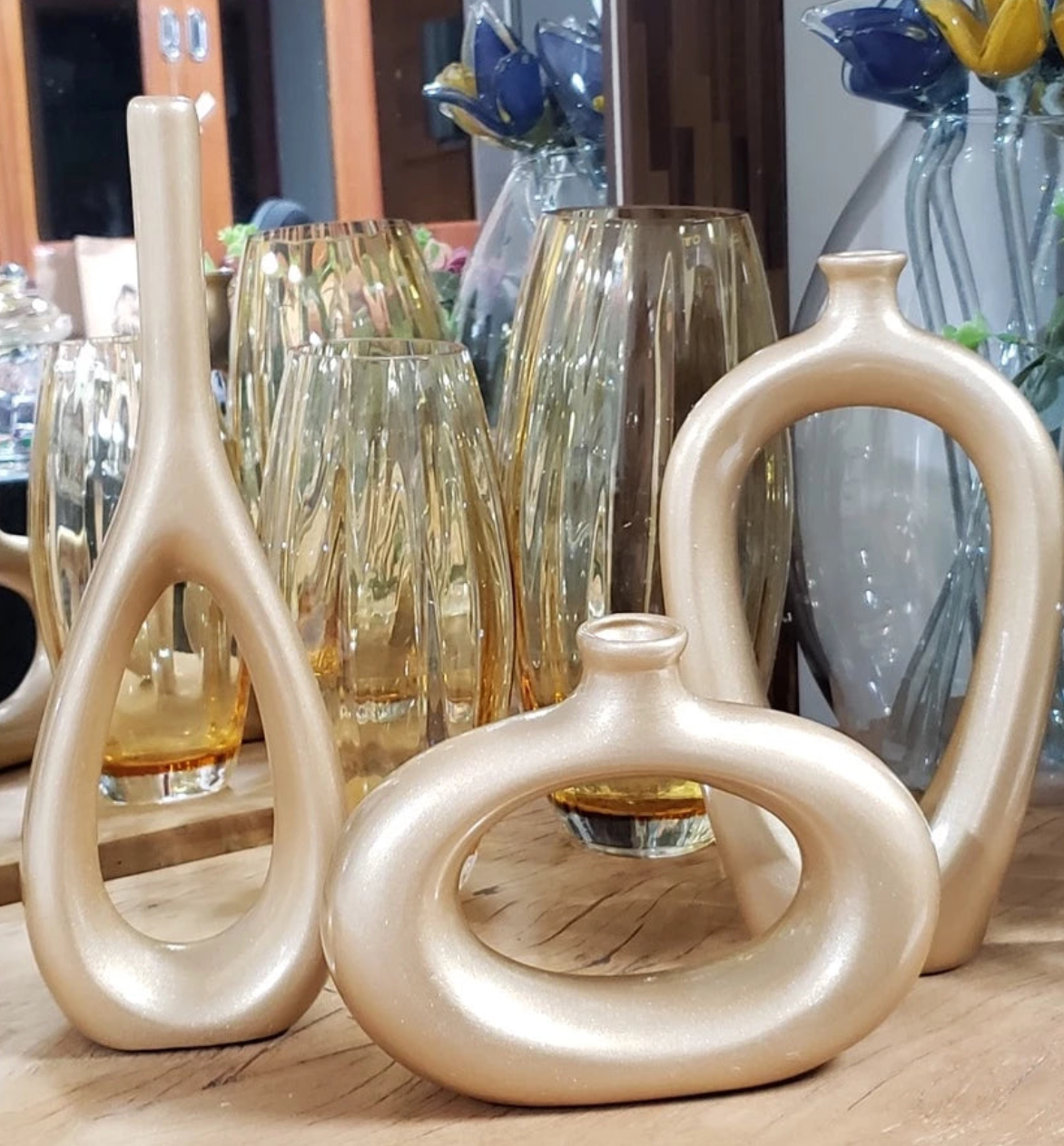 Conjunto Vasos decorativos - Home Cozy