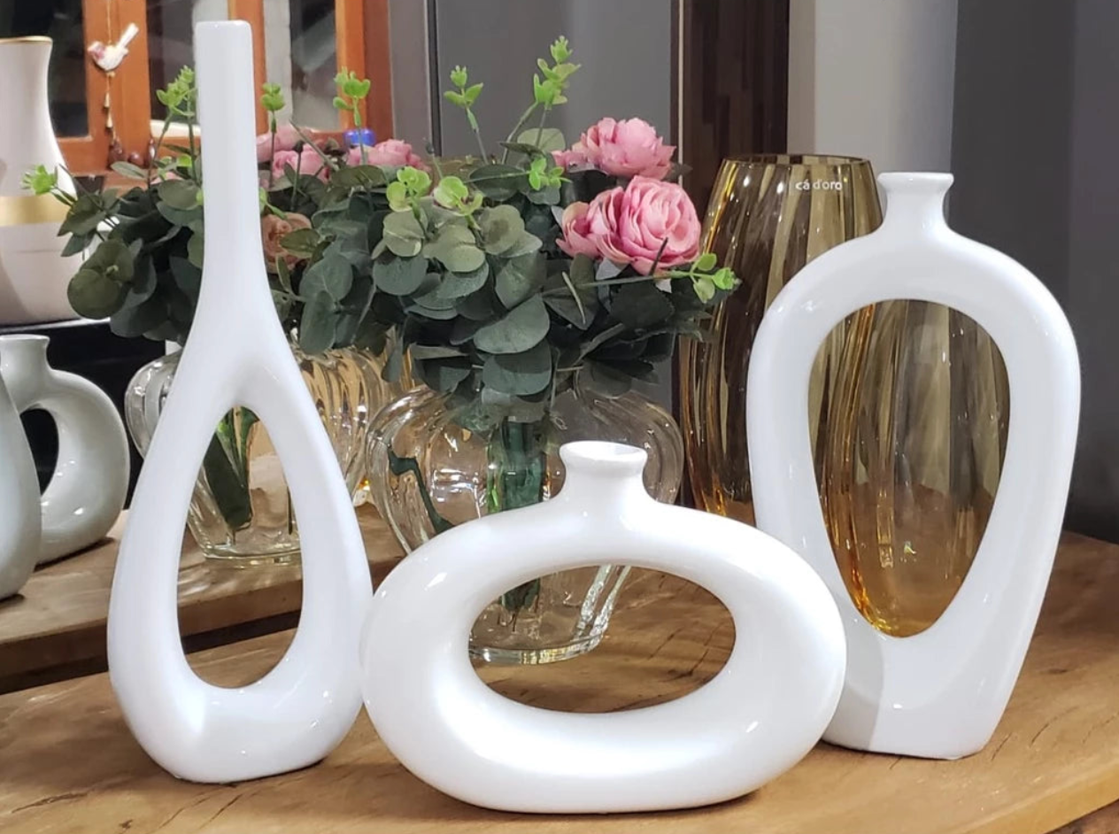 Conjunto Vasos decorativos - Home Cozy