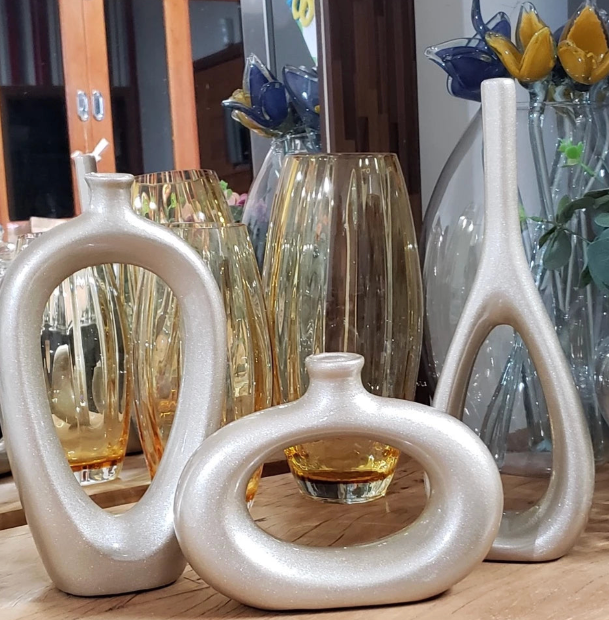 Conjunto Vasos decorativos - Home Cozy
