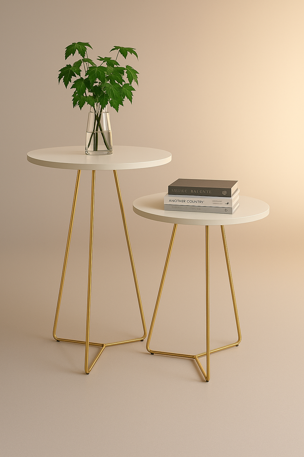 Conjunto de Mesas Sofisticado - Home Cozy