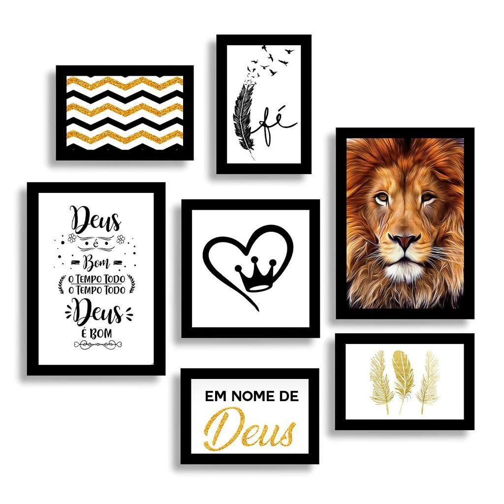 Kit Quadros Decorativos - Home Cozy