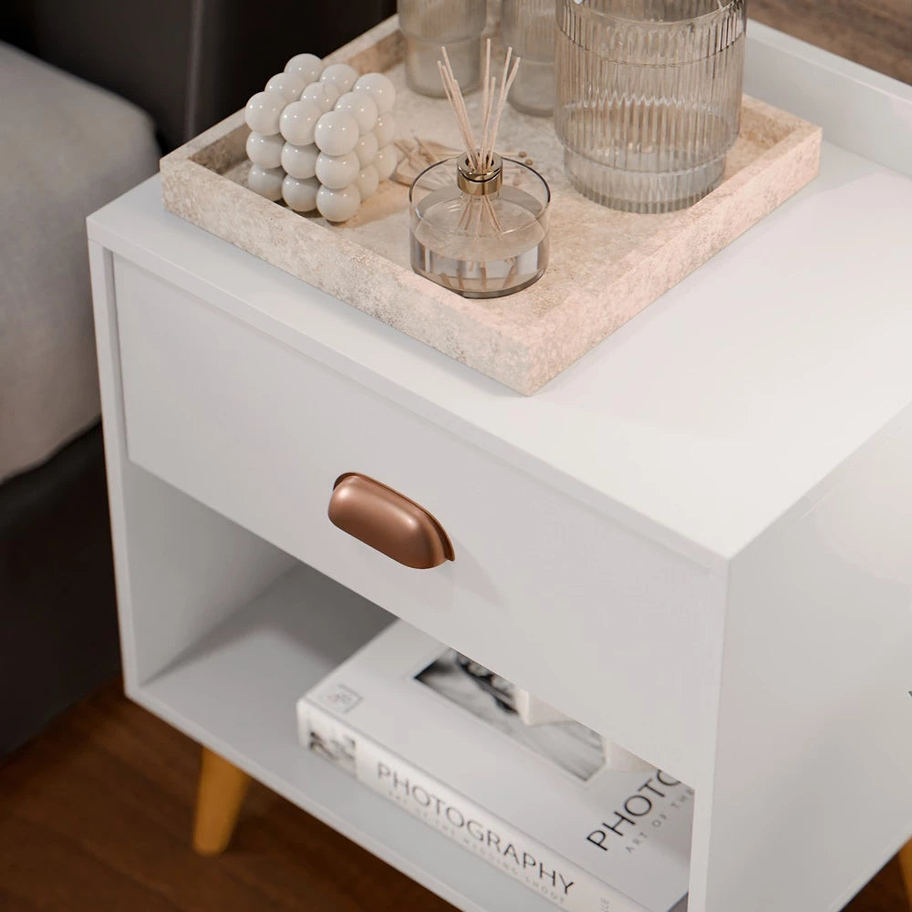 Mesa De Cabeceira Moderna - Home Cozy