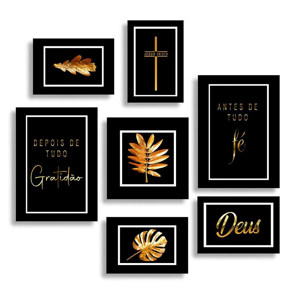 Kit Quadros Decorativos - Home Cozy