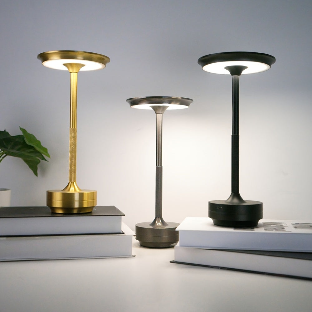 Luminária de Mesa Moderna em Metal Geométrico - Home Cozy
