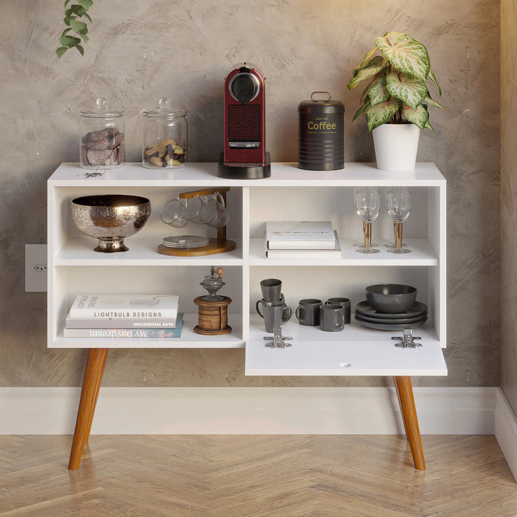 Aparador Retro de Madeira Buffet - Home Cozy