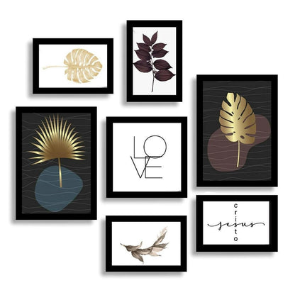 Kit Quadros Decorativos - Home Cozy