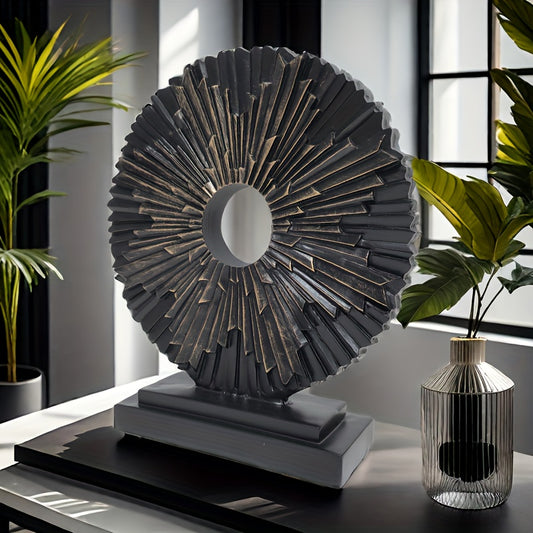 LUMARIA – Escultura Solar de Flor Espacial - Home Cozy