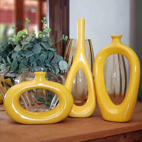 Conjunto Vasos decorativos - Home Cozy