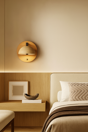 Luminária de parede Arte Mármore - Home Cozy