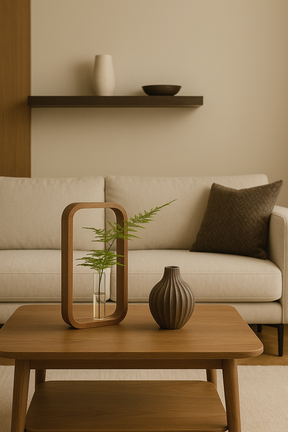 Vaso decoração sala de estar - Home Cozy