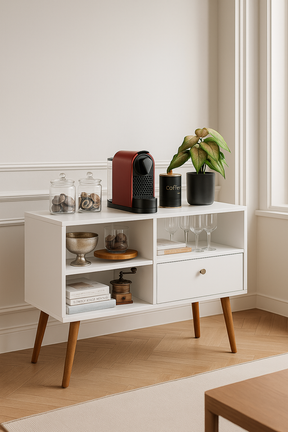 Aparador Retro de Madeira Buffet - Home Cozy