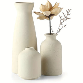 Conjunto Vasos Ceramica - Home Cozy