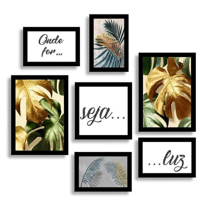 Kit Quadros Decorativos - Home Cozy