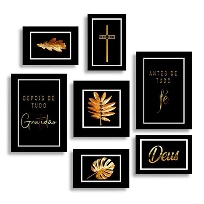 Kit Quadros Decorativos - Home Cozy