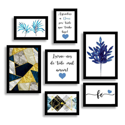 Kit Quadros Decorativos - Home Cozy